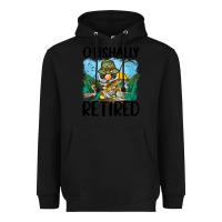 Black o' fishally retired Heavyweight Hoodie - BarkalooDesign