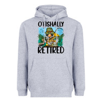Heather Grey o' fishally retired Heavyweight Hoodie - BarkalooDesign