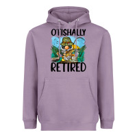 Lavender o' fishally retired Heavyweight Hoodie - BarkalooDesign