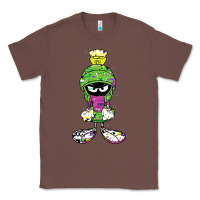 Chestnut Marvin The Martian Glitch Classic Tee - trangStudio