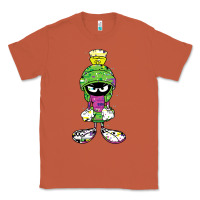 Copper Marvin The Martian Glitch Classic Tee - trangStudio