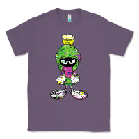 Lavender Marvin The Martian Glitch Classic Tee - trangStudio