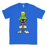 True Royal Marvin The Martian Glitch Classic Tee - trangStudio