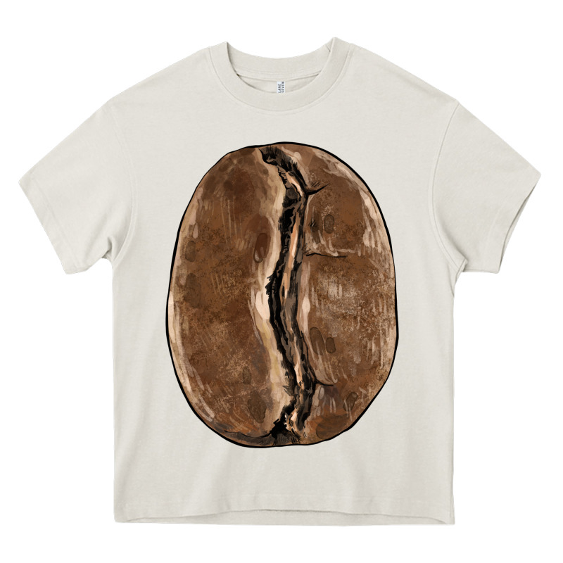 Coffee Bean Heavy Core Tee by BarkalooDesign | Teevron