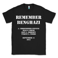 Black Remember Benghazi Patriotic For US Veteran Gift Classic Tee - trangStudio