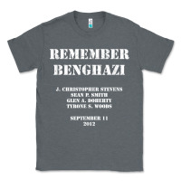 Charcoal Heather Remember Benghazi Patriotic For US Veteran Gift Classic Tee - trangStudio
