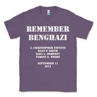 Lavender Remember Benghazi Patriotic For US Veteran Gift Classic Tee - trangStudio