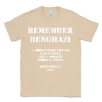Mushroom Remember Benghazi Patriotic For US Veteran Gift Classic Tee - trangStudio