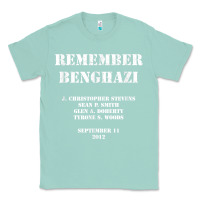 Seafoam Remember Benghazi Patriotic For US Veteran Gift Classic Tee - trangStudio