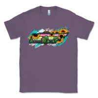 Lavender Tennessee Map Sunflower Cactus Serape Classic Tee - RanaPortraitStore