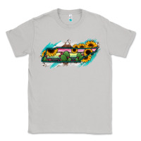 Moon Dust Tennessee Map Sunflower Cactus Serape Classic Tee - RanaPortraitStore
