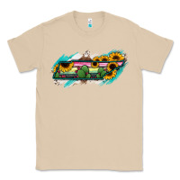 Mushroom Tennessee Map Sunflower Cactus Serape Classic Tee - RanaPortraitStore