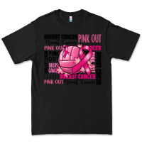 Black volleyball pink out breast cancer Premium Tee - RanaPortraitStore
