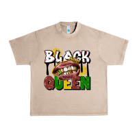 French Oak black queen Urban Heavy Tee - CowGirlArtShop