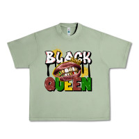 Oil Green black queen Urban Heavy Tee - CowGirlArtShop