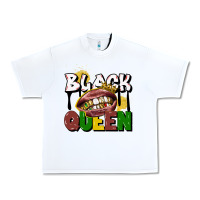 White black queen Urban Heavy Tee - CowGirlArtShop