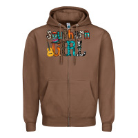 Chestnut southern girl Zipper Hoodie - RacoonDesign