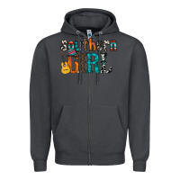 Smoke southern girl Zipper Hoodie - RacoonDesign