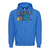 True Royal southern girl Zipper Hoodie - RacoonDesign