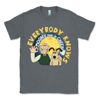 Charcoal Heather everybody knows the moons made of cheese! Classic Tee - trangStudio