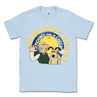 Dusty Blue everybody knows the moons made of cheese! Classic Tee - trangStudio