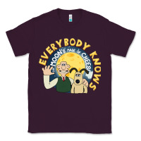 Plum everybody knows the moons made of cheese! Classic Tee - trangStudio
