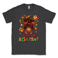 Smoke santa's favorite assistant afro messy bun Classic Tee - texasbilliewilder