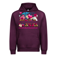 Mauve Wine valentines day cna certified nursing assistant Urban Hoodie - AdoDesignShop