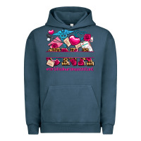 Pigment Midnight Navy valentines day cna certified nursing assistant Urban Hoodie - AdoDesignShop
