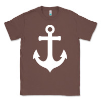 Chestnut Boat Anchor for Women n Girls Summer Classic Tee - trangStudio