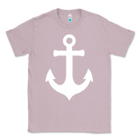 Lilac Boat Anchor for Women n Girls Summer Classic Tee - trangStudio