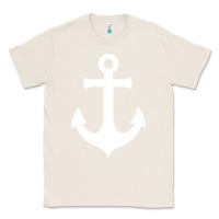 Natural Boat Anchor for Women n Girls Summer Classic Tee - trangStudio
