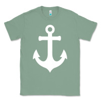 Sage Boat Anchor for Women n Girls Summer Classic Tee - trangStudio