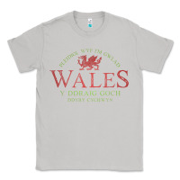 Moon Dust Rugby Welsh Gift Red Dragon Flag of Wales Classic Tee - trangStudio