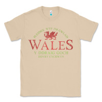 Mushroom Rugby Welsh Gift Red Dragon Flag of Wales Classic Tee - trangStudio
