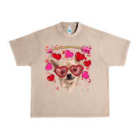 French Oak valentine's day  chihuahua Urban Heavy Tee - RanaPortraitStore