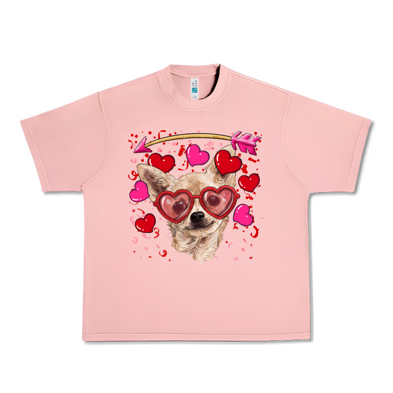 Valentine's Day  Chihuahua Urban Heavy Tee by RanaPortraitStore | Teevron