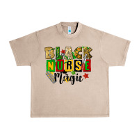 French Oak black nurse magic juneteenth Urban Heavy Tee - CowGirlArtShop