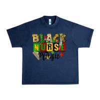 Navy black nurse magic juneteenth Urban Heavy Tee - CowGirlArtShop