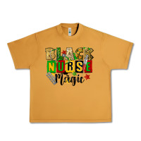 Peanut Butter black nurse magic juneteenth Urban Heavy Tee - CowGirlArtShop