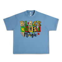Pebble Blue black nurse magic juneteenth Urban Heavy Tee - CowGirlArtShop