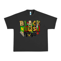 Pigment Black black nurse magic juneteenth Urban Heavy Tee - CowGirlArtShop