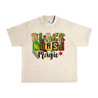 Sandshell black nurse magic juneteenth Urban Heavy Tee - CowGirlArtShop