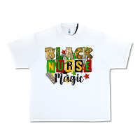White black nurse magic juneteenth Urban Heavy Tee - CowGirlArtShop
