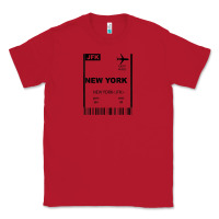 Red new york city city nyc america fly travel Classic Tee - trangStudio