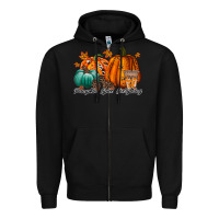 Black pumpkin spice everthing Zipper Hoodie - RacoonDesign