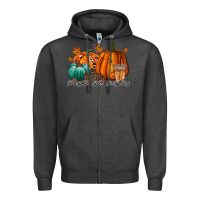 Charcoal Heather pumpkin spice everthing Zipper Hoodie - RacoonDesign