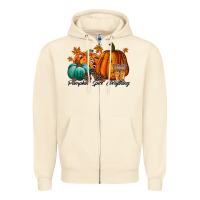 Sandshell pumpkin spice everthing Zipper Hoodie - RacoonDesign
