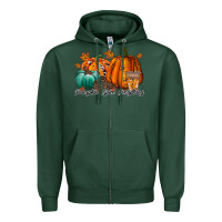 Sports Green pumpkin spice everthing Zipper Hoodie - RacoonDesign