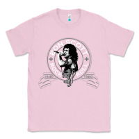 Bubblegum Pink Bon Scott Rock n' Roll Lion Shield Classic Tee - trangStudio